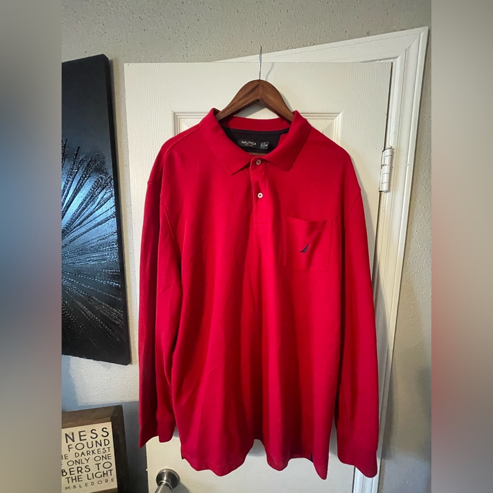 Long Sleeve Nautica Polo Sz. XXL